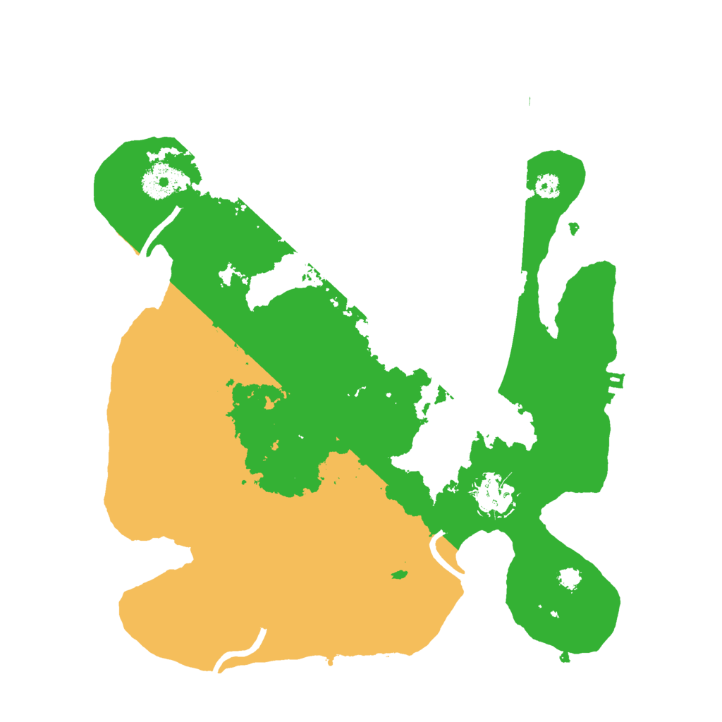 Biome Rust Map: Procedural Map, Size: 3000, Seed: 20717