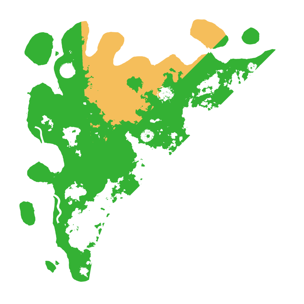 Biome Rust Map: Procedural Map, Size: 3600, Seed: 513009