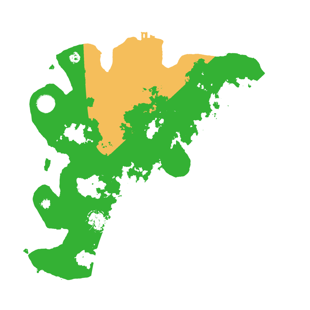 Biome Rust Map: Procedural Map, Size: 3000, Seed: 78614794