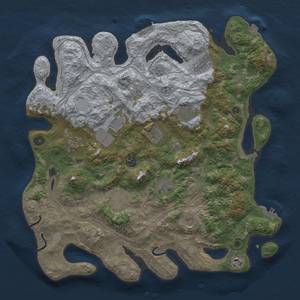 Rust Map: Procedural Map, Size: 4250, Seed: 65832532, 19 Monuments