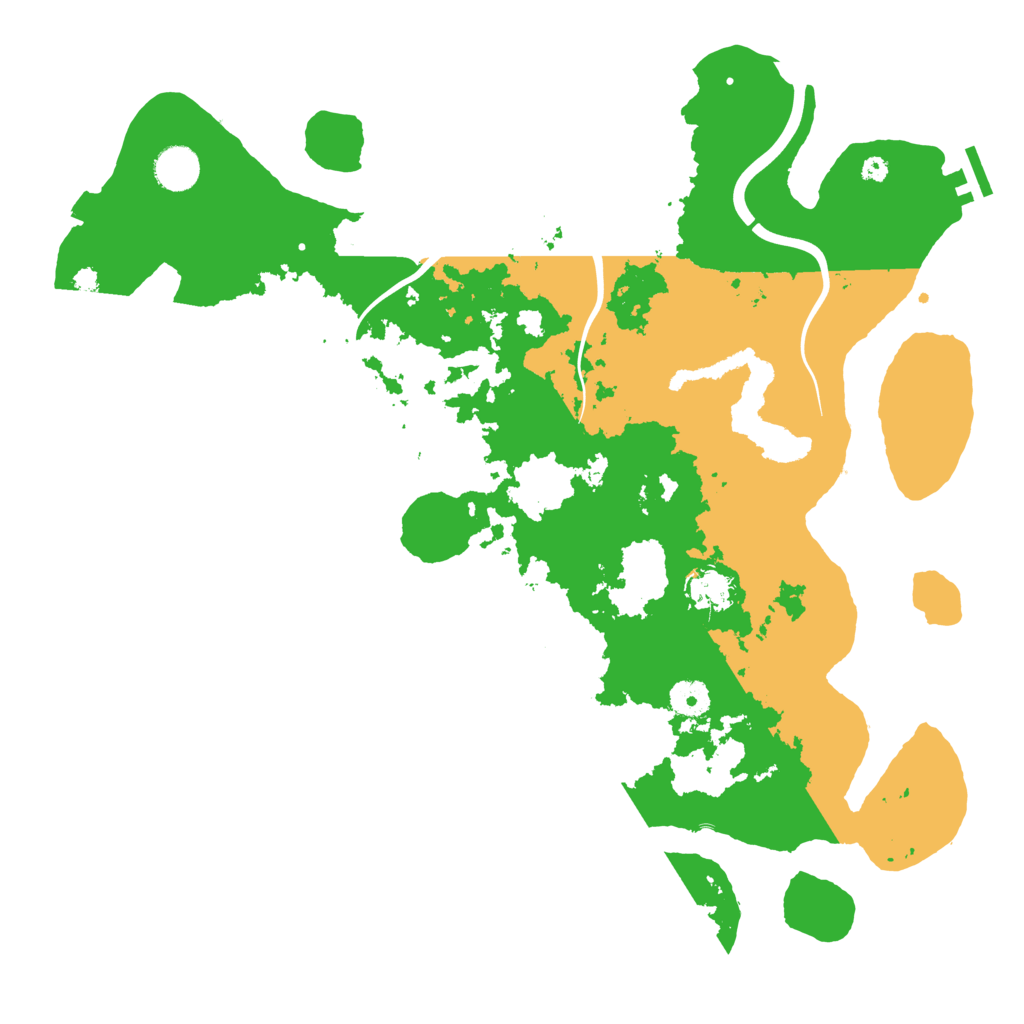 Biome Rust Map: Procedural Map, Size: 4000, Seed: 487486