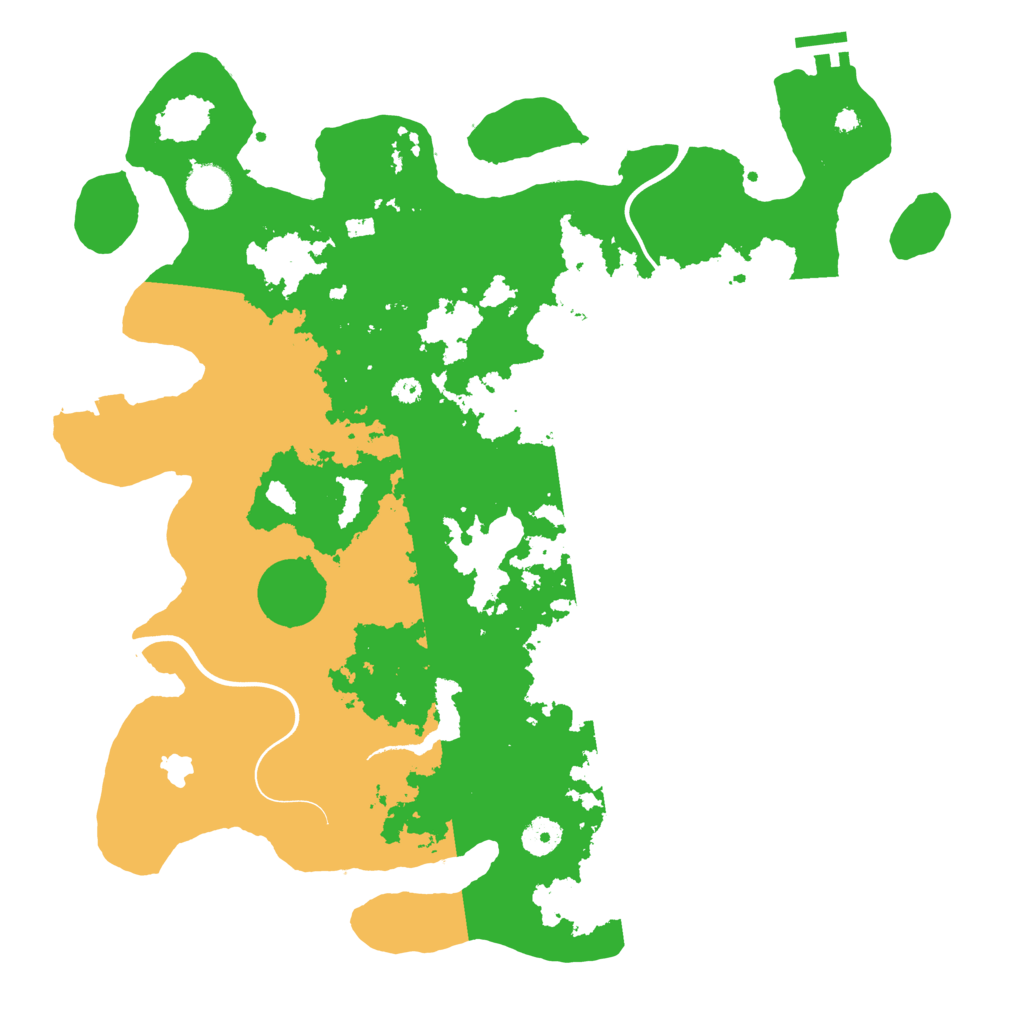 Biome Rust Map: Procedural Map, Size: 4000, Seed: 82634197