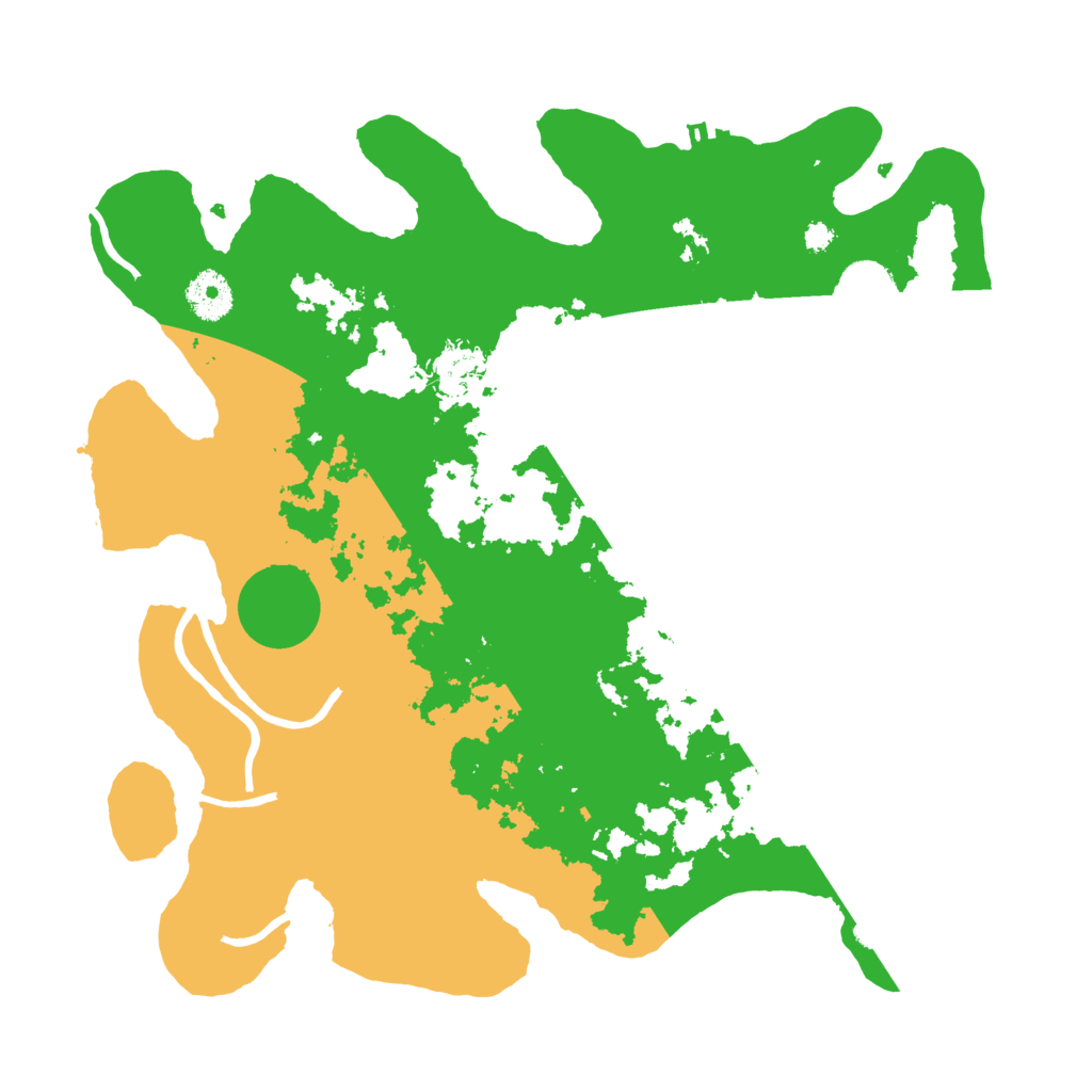 Biome Rust Map: Procedural Map, Size: 3500, Seed: 802365300
