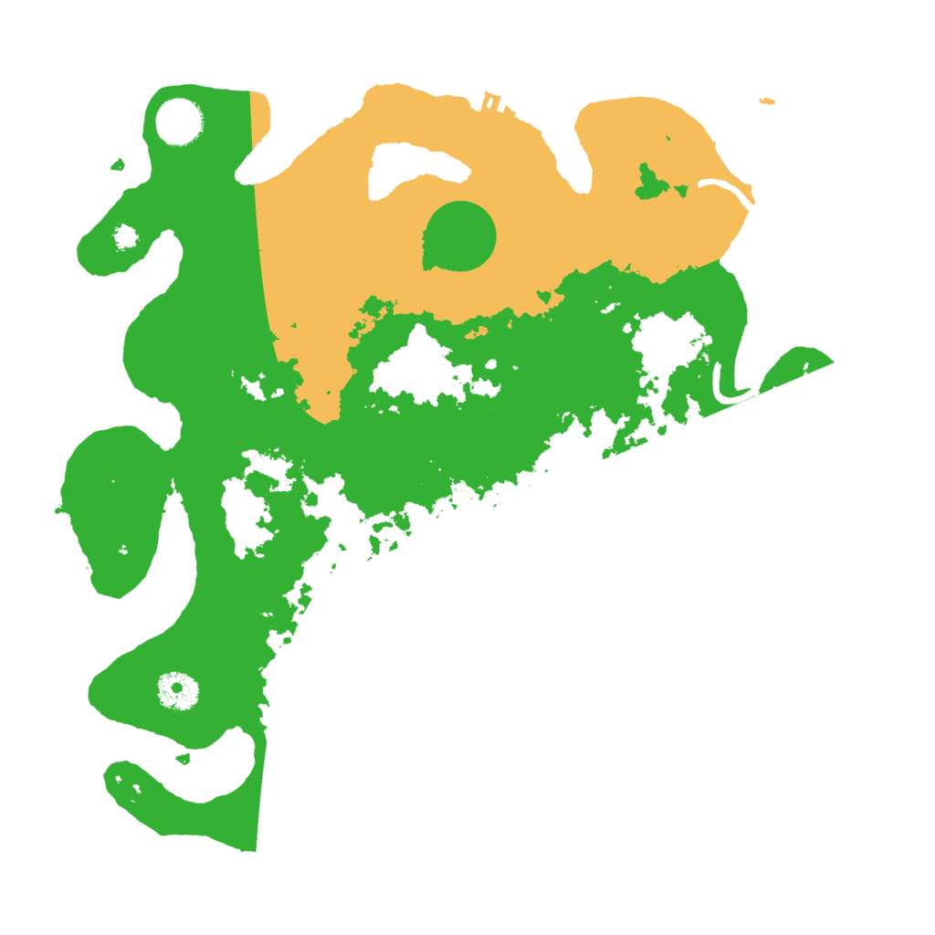 Biome Rust Map: Procedural Map, Size: 3500, Seed: 4160484