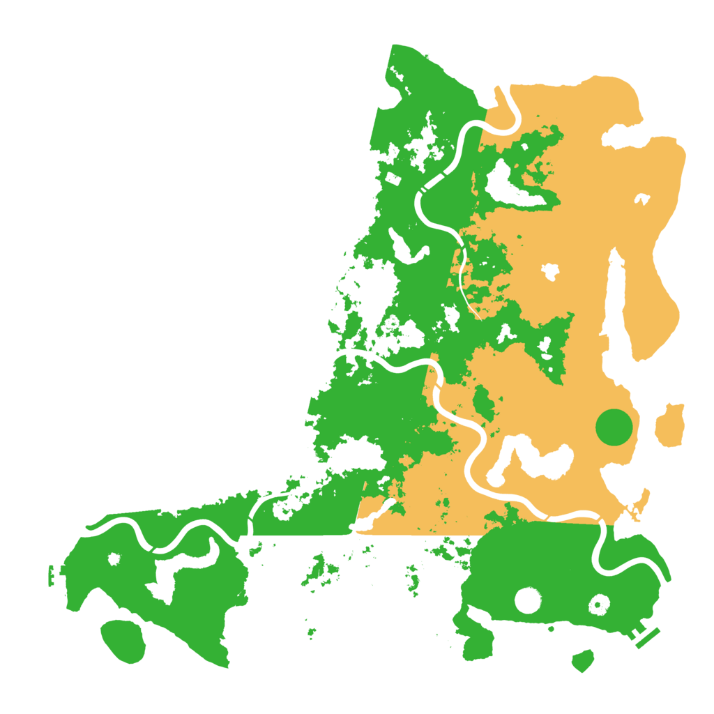 Biome Rust Map: Procedural Map, Size: 5090, Seed: 1695862120