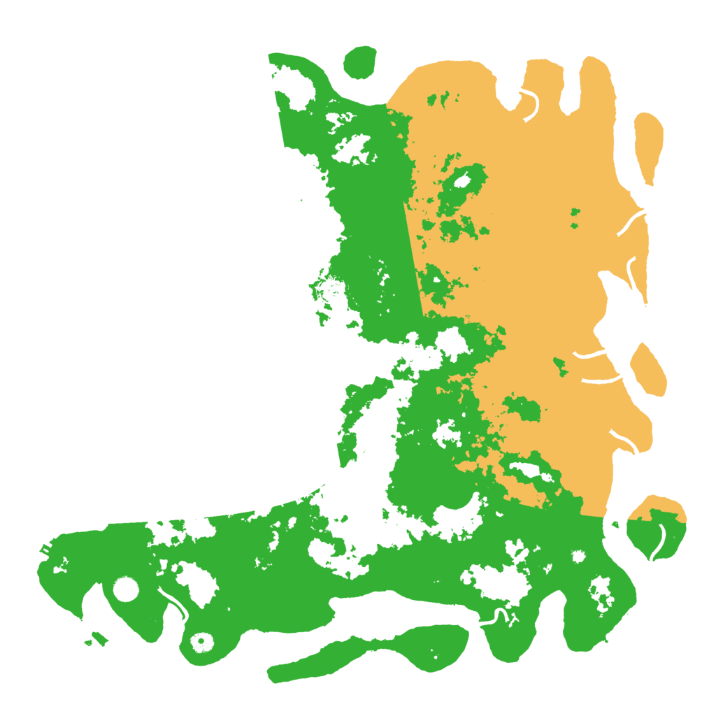 Biome Rust Map: Procedural Map, Size: 5000, Seed: 15998905