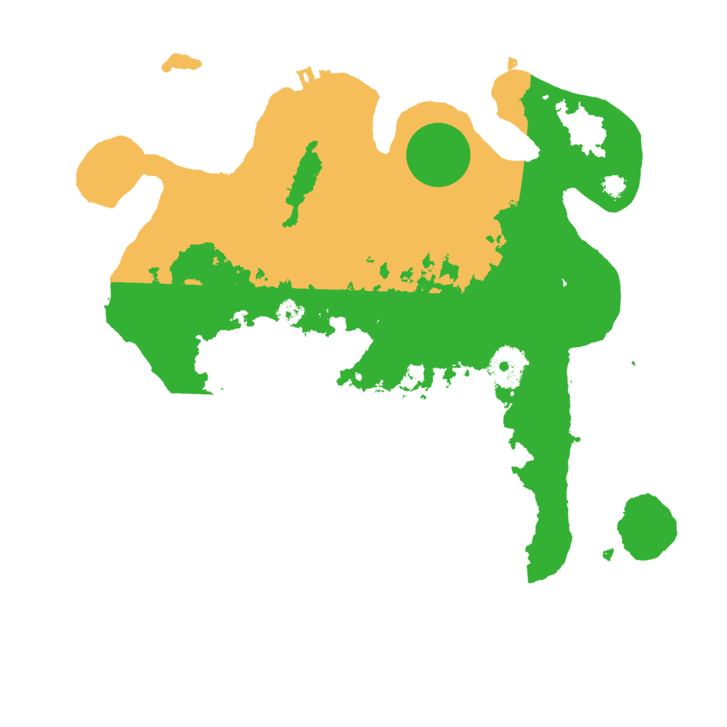 Biome Rust Map: Procedural Map, Size: 3000, Seed: 1354653235