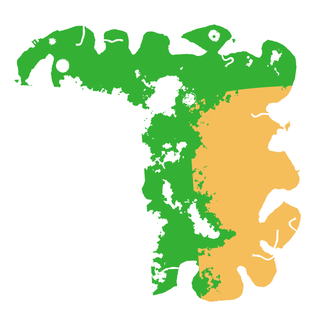 Biome Rust Map: Procedural Map, Size: 4250, Seed: 100