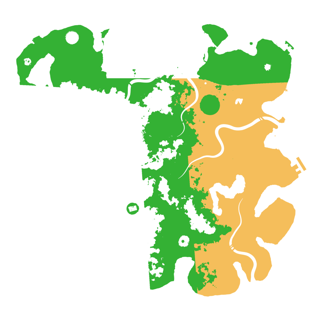 Biome Rust Map: Procedural Map, Size: 4250, Seed: 100