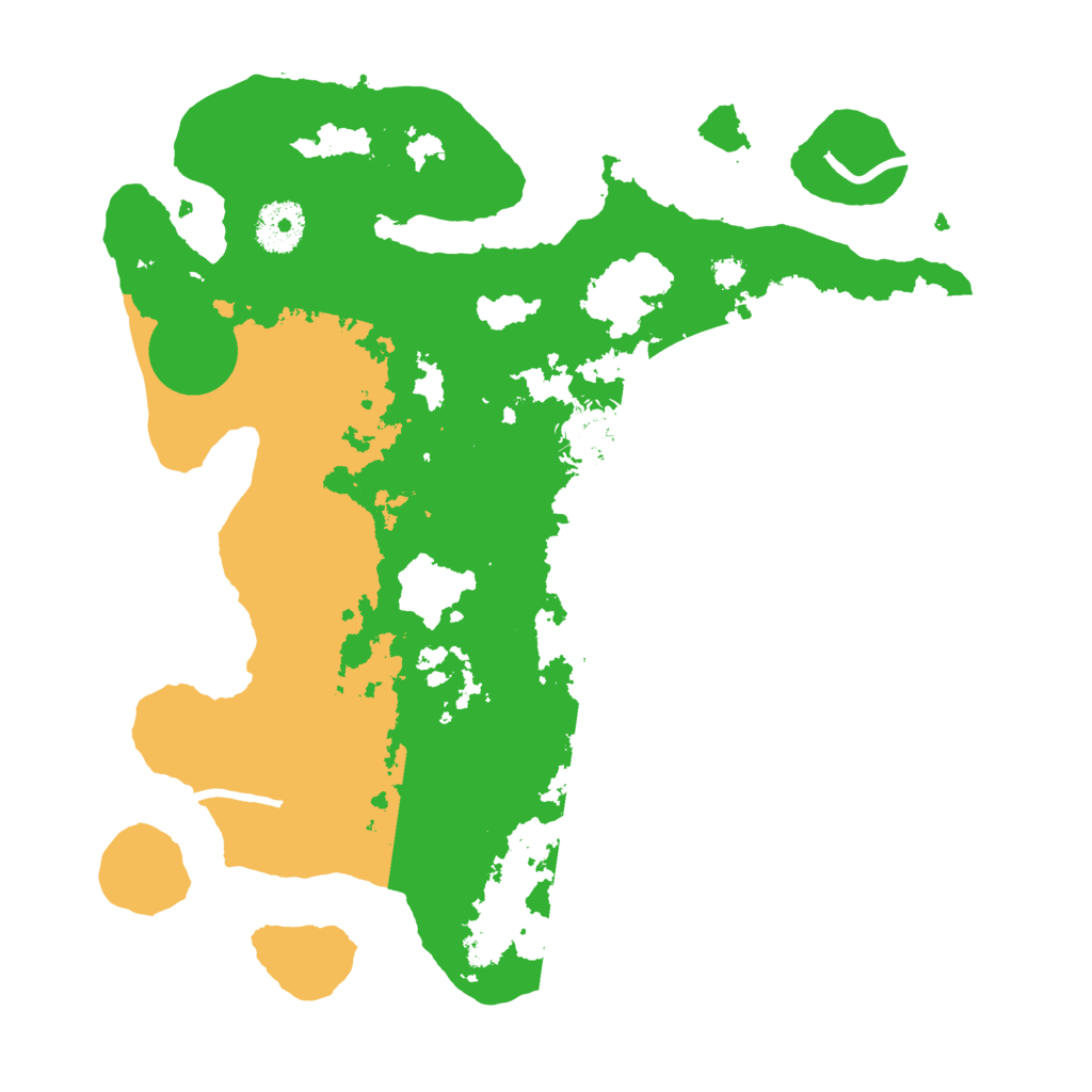 Biome Rust Map: Procedural Map, Size: 3250, Seed: 1444