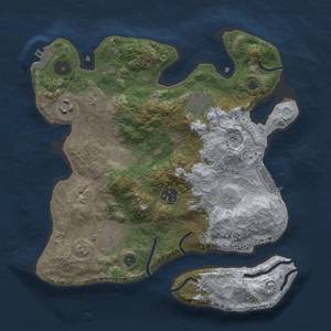 Thumbnail Rust Map: Procedural Map, Size: 3000, Seed: 475, 11 Monuments