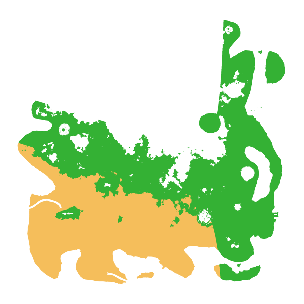 Biome Rust Map: Procedural Map, Size: 4000, Seed: 4646464