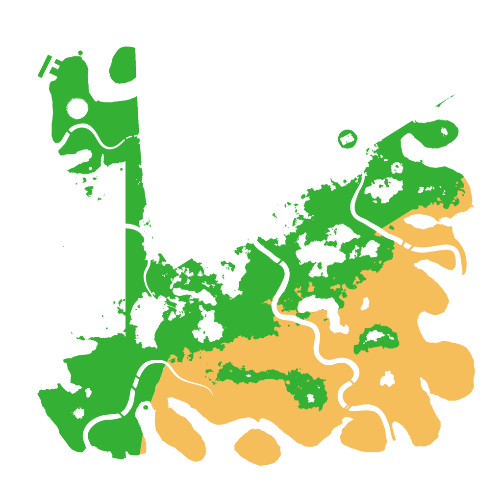 Biome Rust Map: Procedural Map, Size: 4250, Seed: 14985