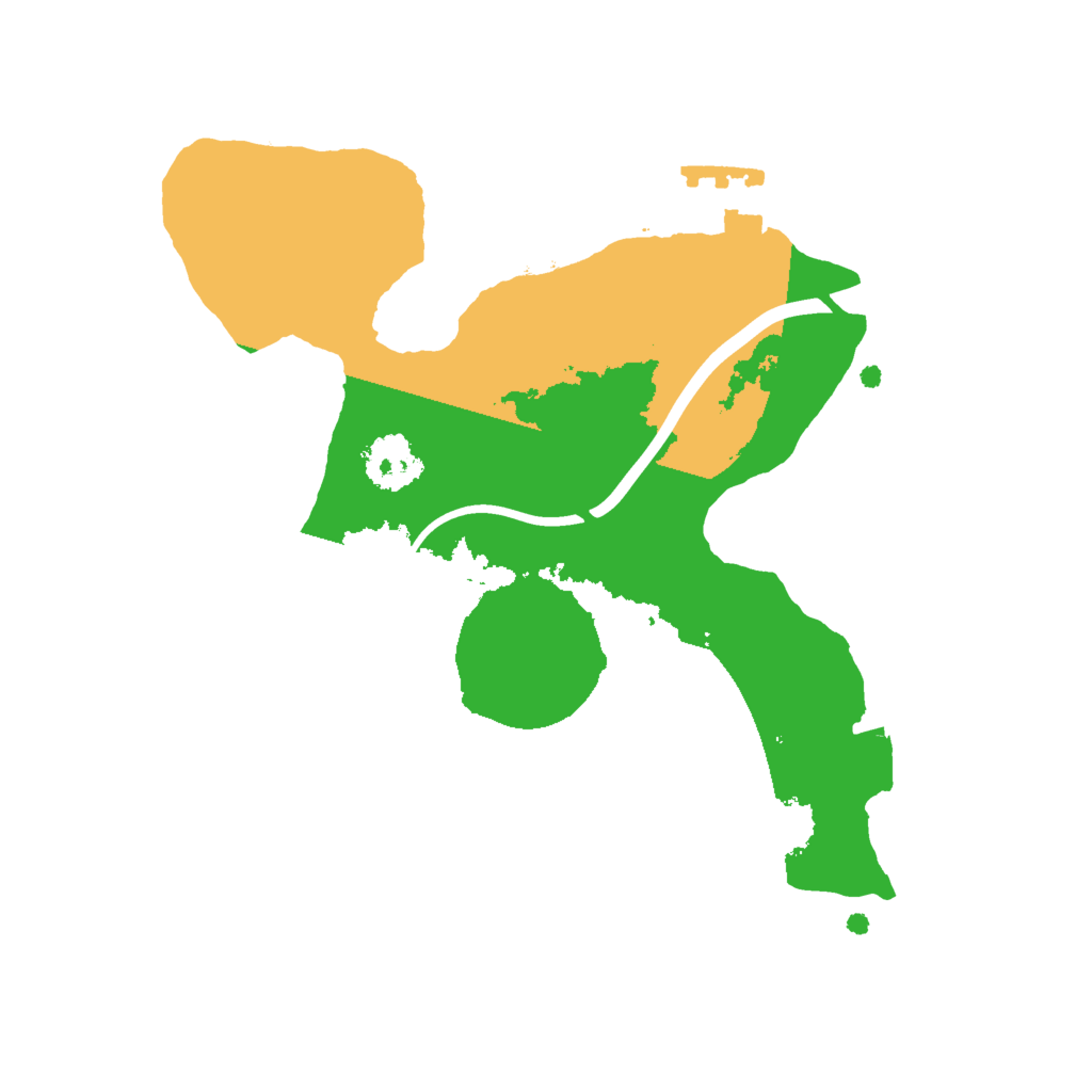 Biome Rust Map: Procedural Map, Size: 2002, Seed: 2147483647