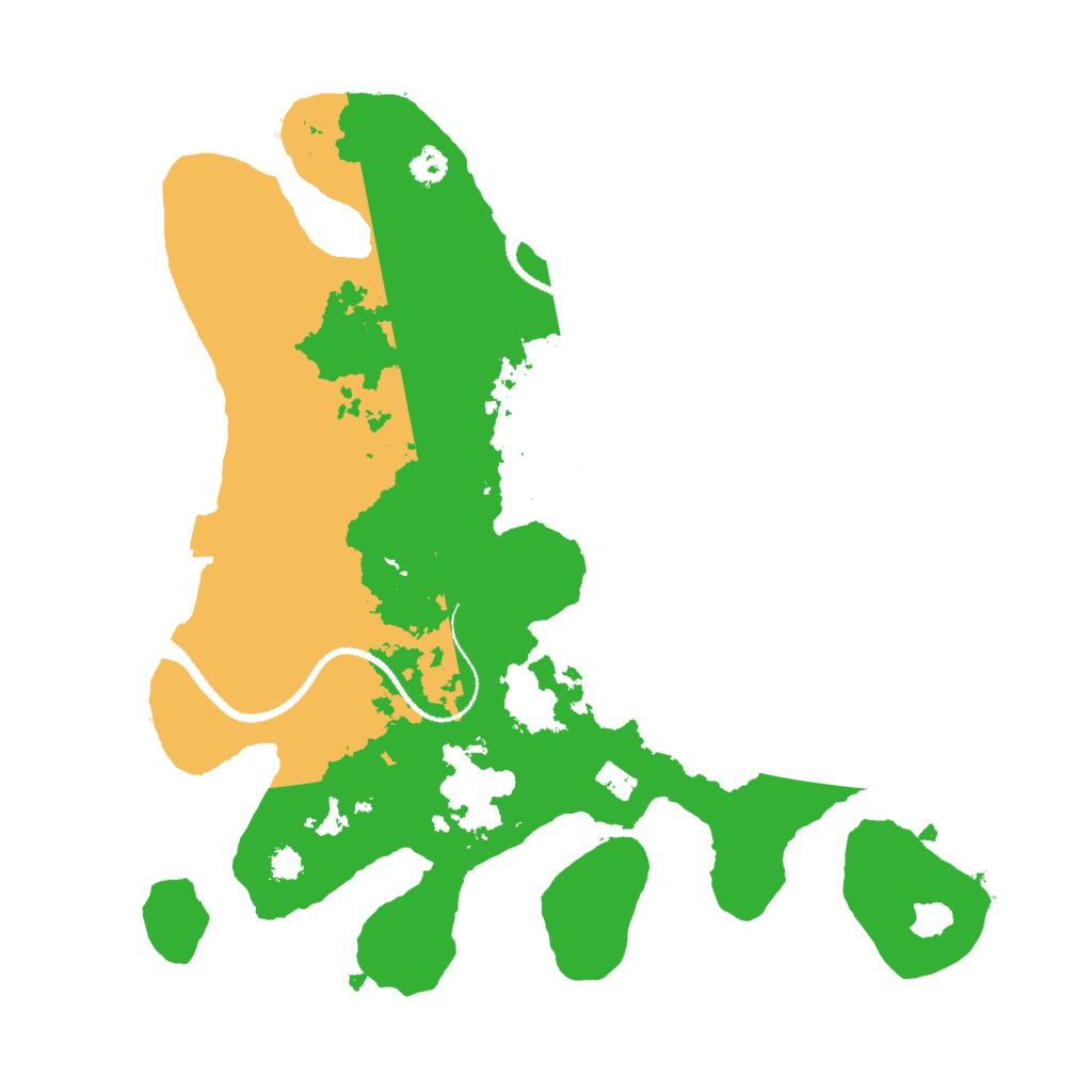 Biome Rust Map: Procedural Map, Size: 3000, Seed: 226