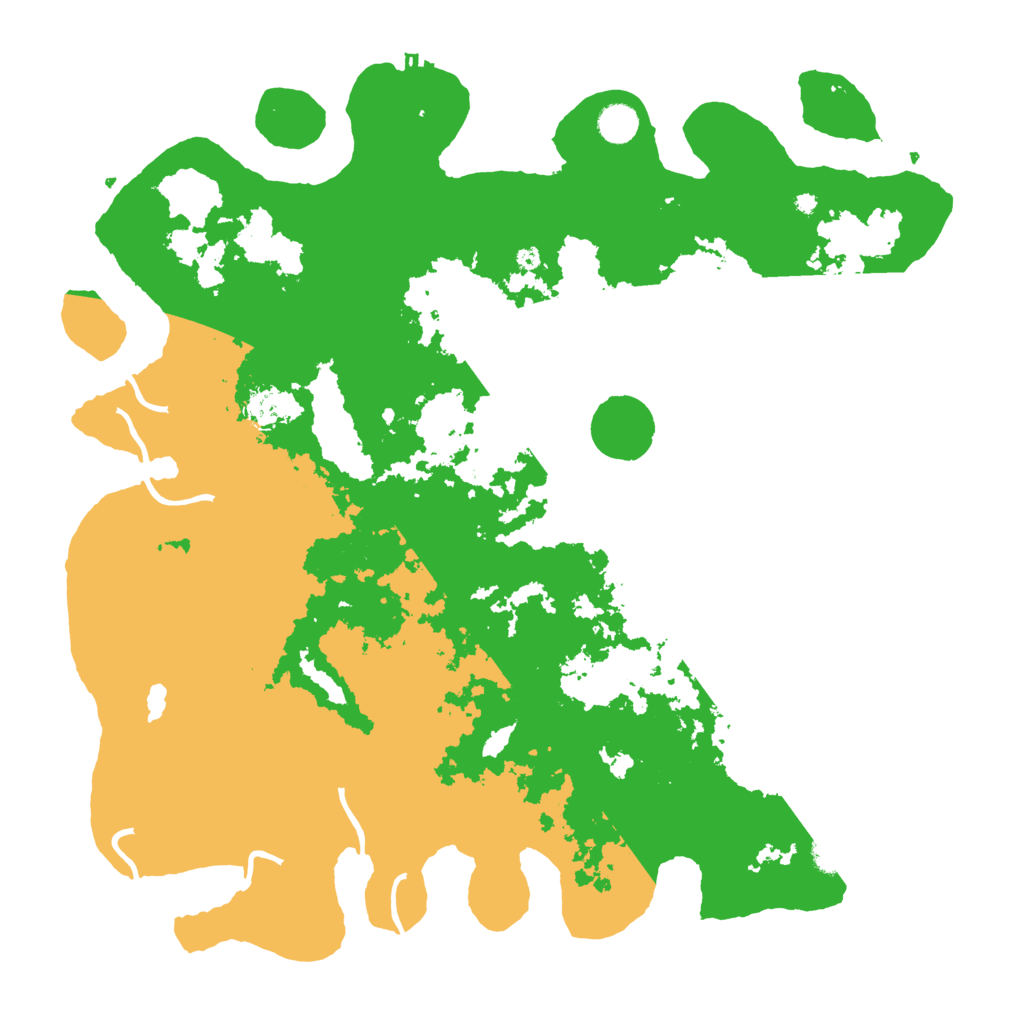 Biome Rust Map: Procedural Map, Size: 4500, Seed: 2142408417