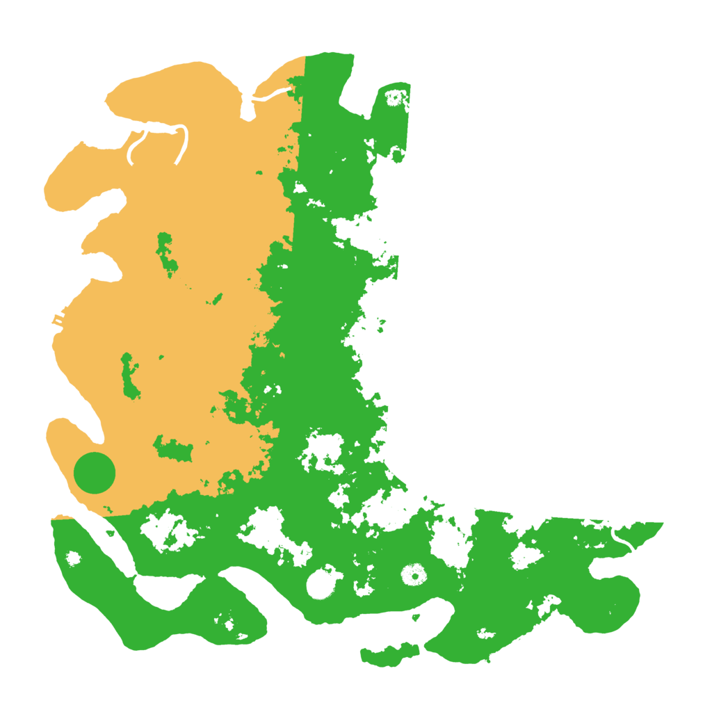 Biome Rust Map: Procedural Map, Size: 4500, Seed: 926095425