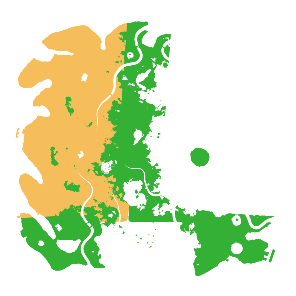 Biome Rust Map: Procedural Map, Size: 4500, Seed: 926095425