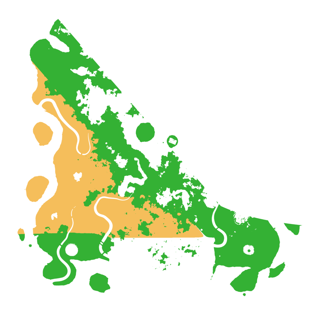 Biome Rust Map: Procedural Map, Size: 4500, Seed: 1263629303