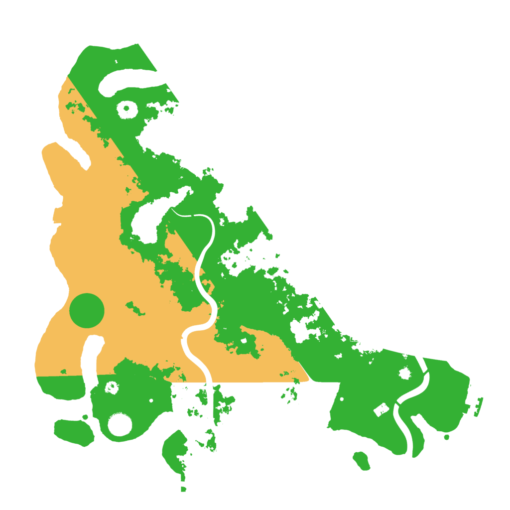 Biome Rust Map: Procedural Map, Size: 3850, Seed: 9217435