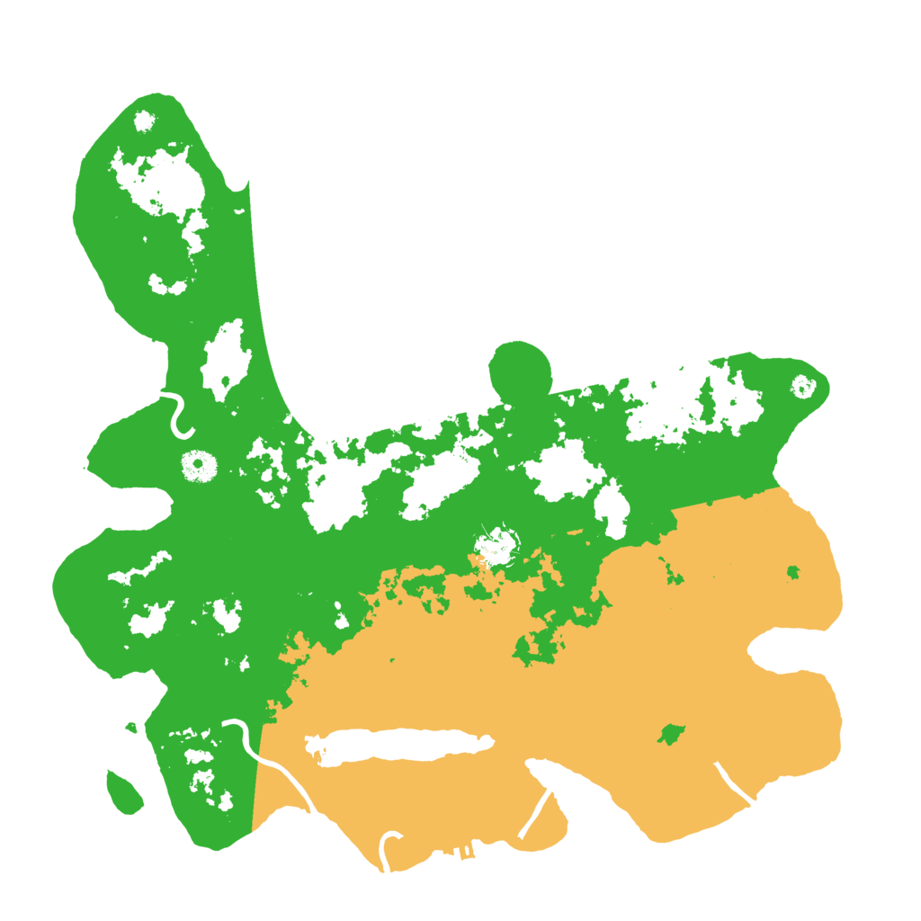 Biome Rust Map: Procedural Map, Size: 4000, Seed: 1102634979