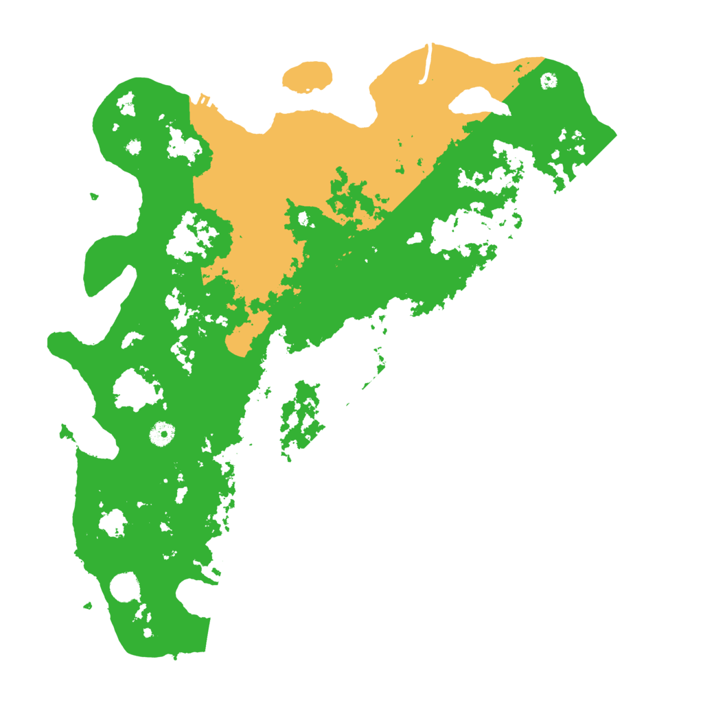 Biome Rust Map: Procedural Map, Size: 4300, Seed: 734982564