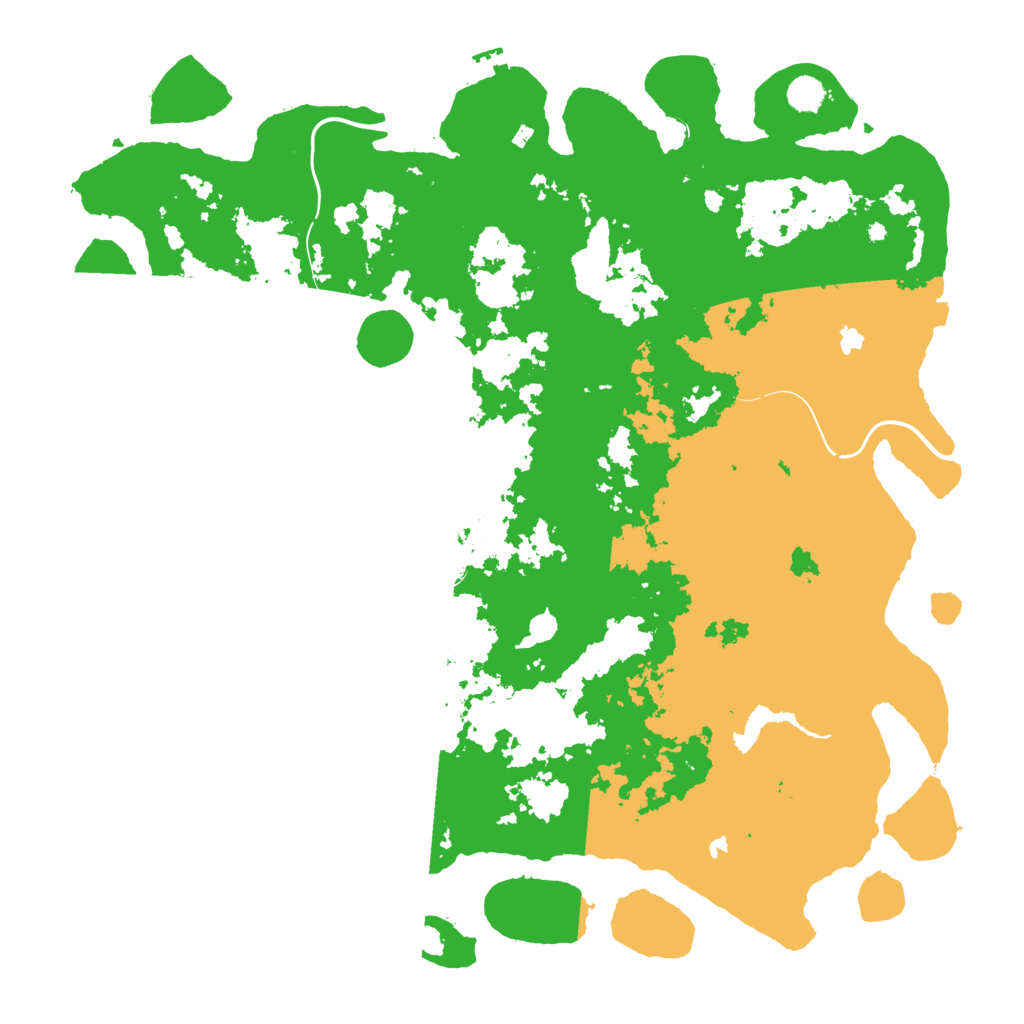 Biome Rust Map: Procedural Map, Size: 5000, Seed: 31