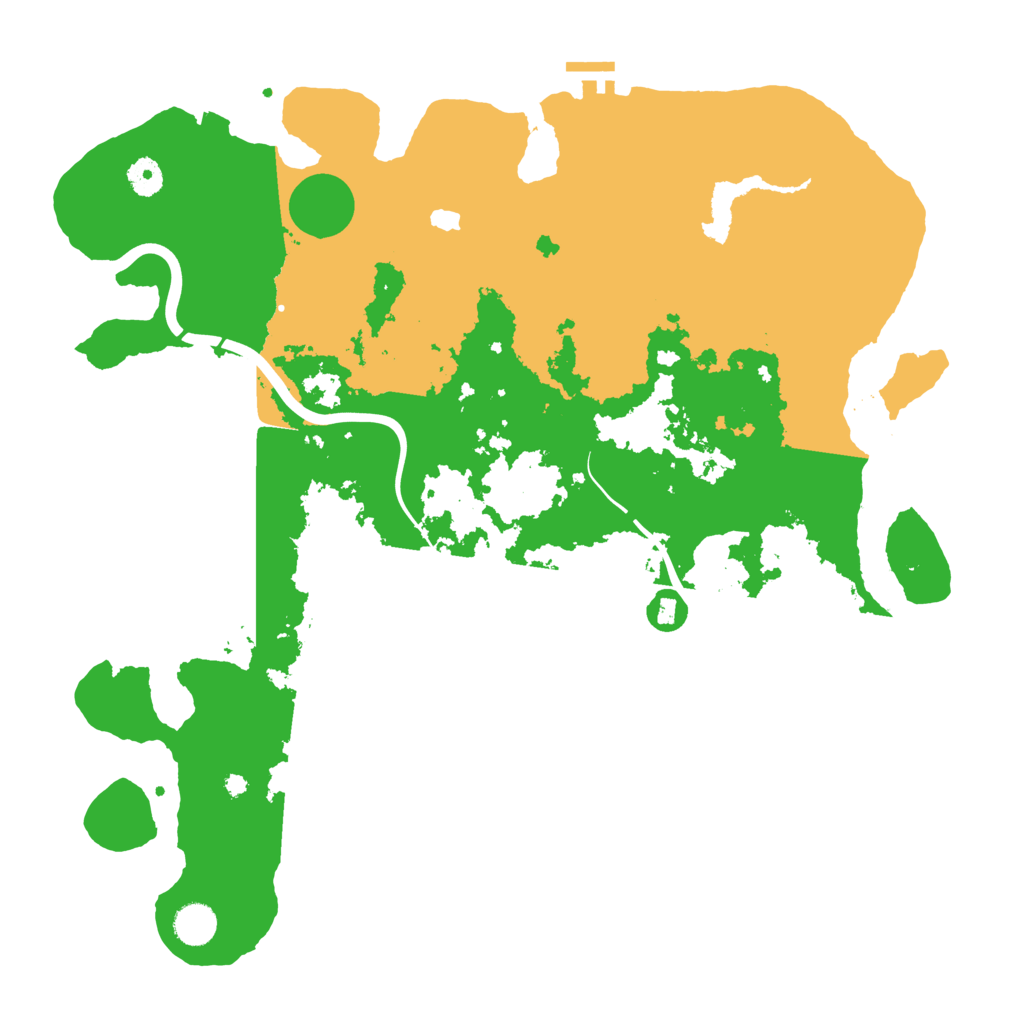 Biome Rust Map: Procedural Map, Size: 4250, Seed: 526618598