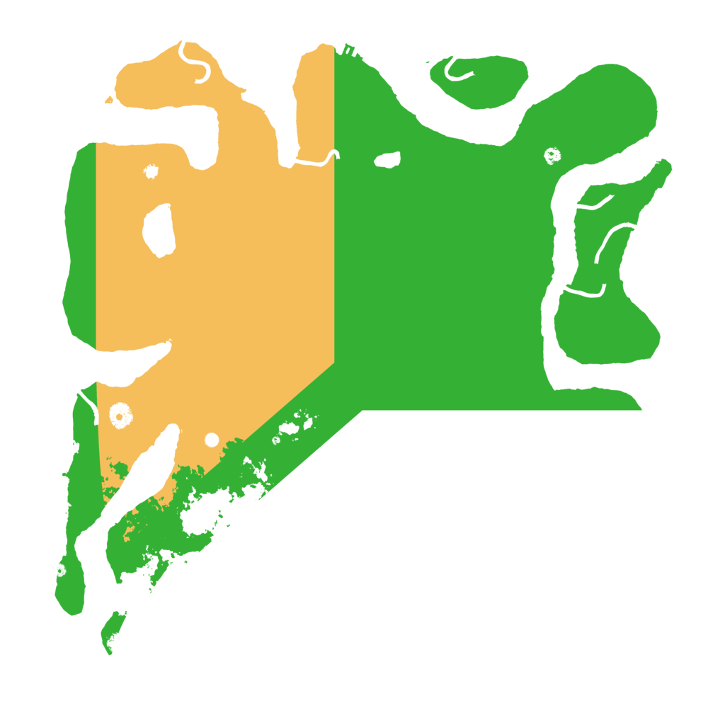 Biome Rust Map: Procedural Map, Size: 4500, Seed: 458887598