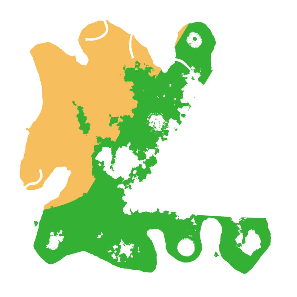 Biome Rust Map: Procedural Map, Size: 3000, Seed: 2845