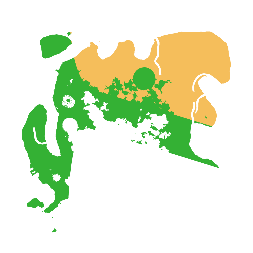 Biome Rust Map: Procedural Map, Size: 3000, Seed: 821903