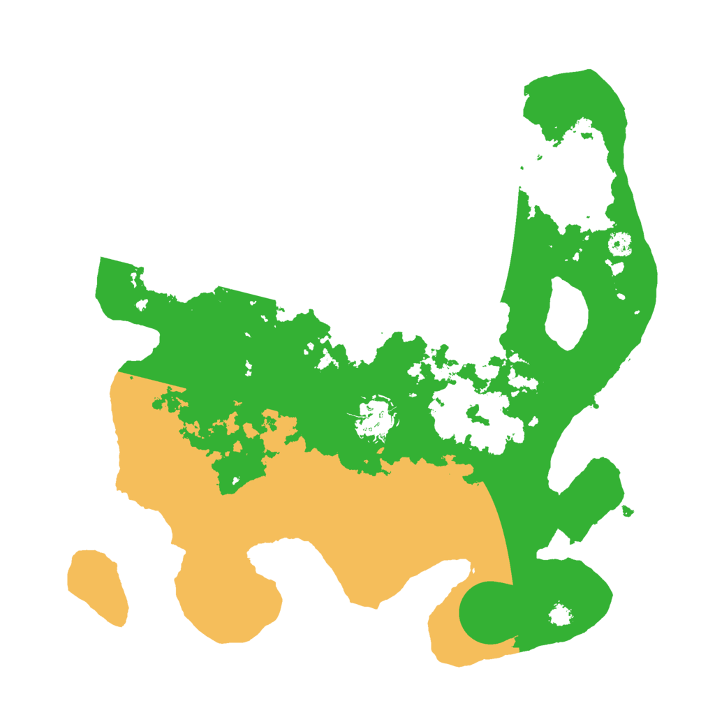 Biome Rust Map: Procedural Map, Size: 3000, Seed: 714821126
