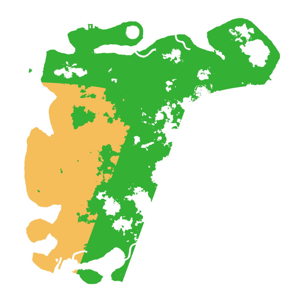 Biome Rust Map: Procedural Map, Size: 4000, Seed: 6781