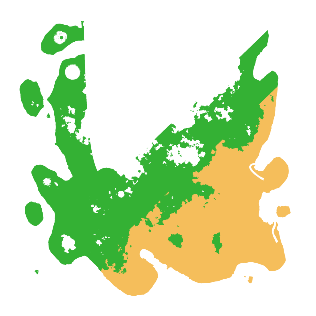 Biome Rust Map: Procedural Map, Size: 3700, Seed: 897598307