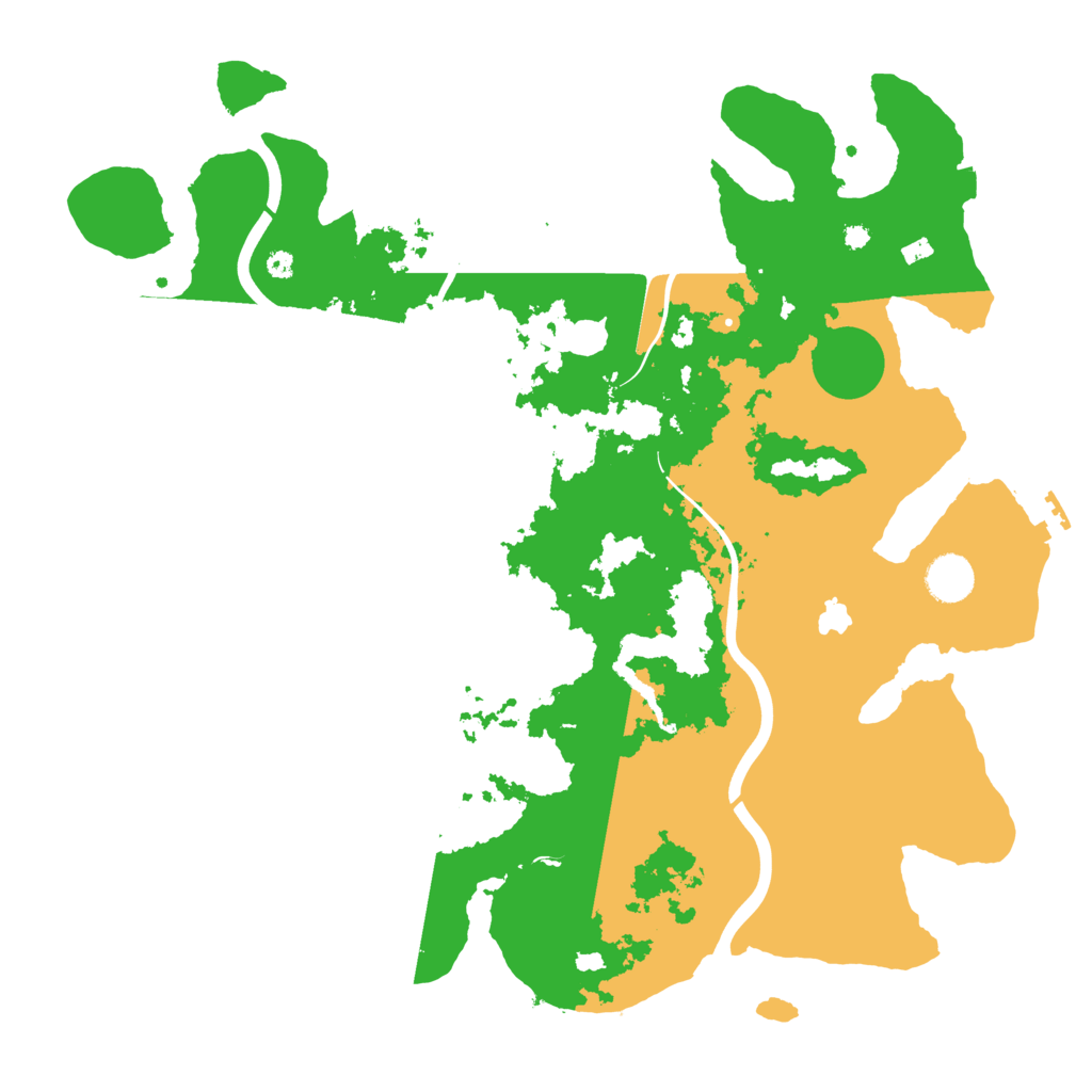 Biome Rust Map: Procedural Map, Size: 4000, Seed: 1325141503