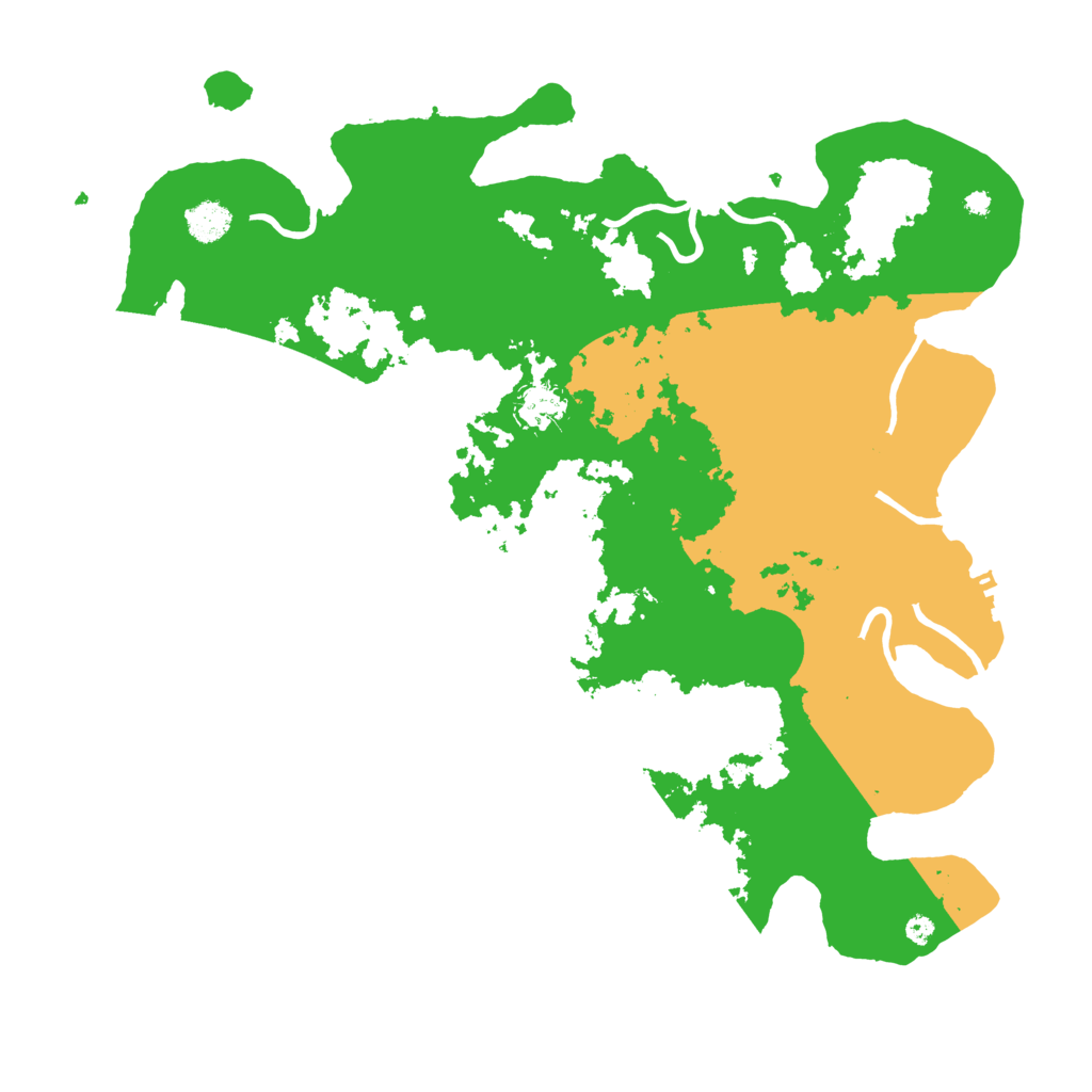 Biome Rust Map: Procedural Map, Size: 4000, Seed: 425854