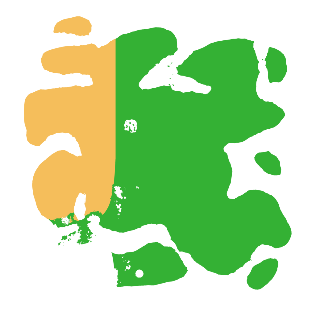 Biome Rust Map: Barren, Size: 3500, Seed: 919830269