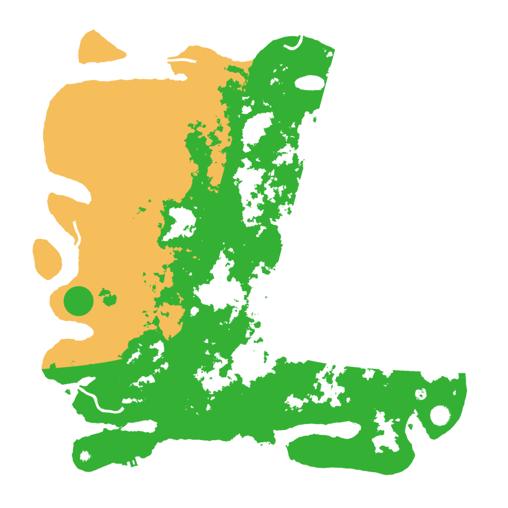 Biome Rust Map: Procedural Map, Size: 4500, Seed: 1252790060
