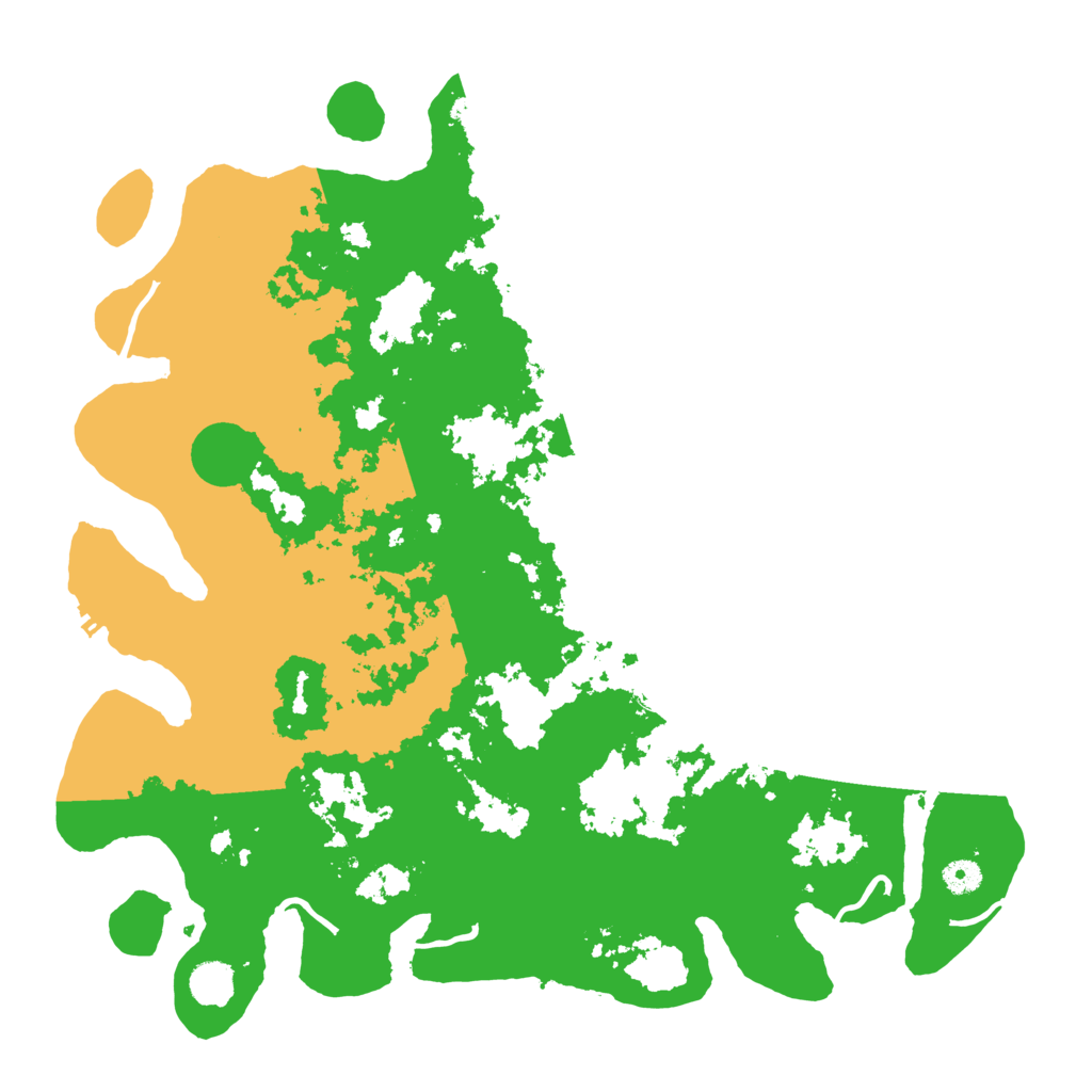 Biome Rust Map: Procedural Map, Size: 4500, Seed: 237592964