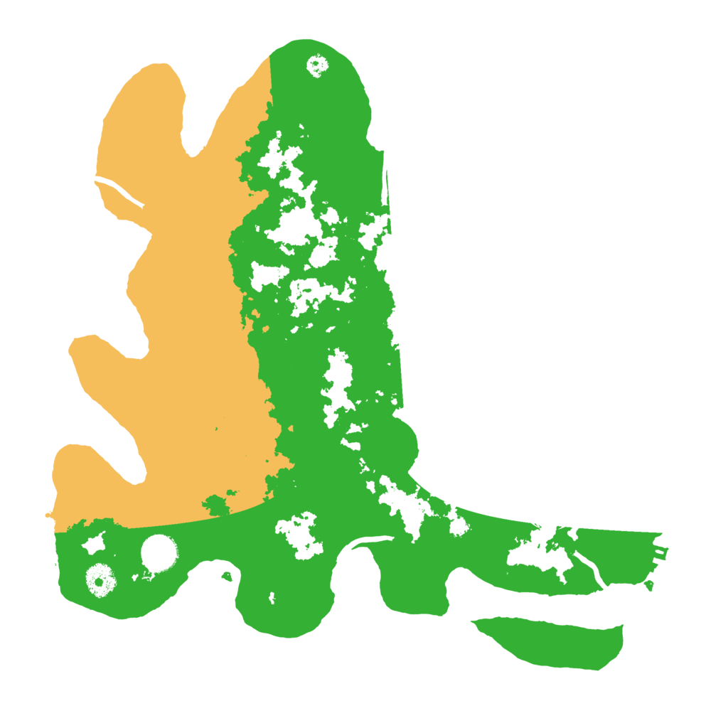 Biome Rust Map: Procedural Map, Size: 3500, Seed: 2147473645