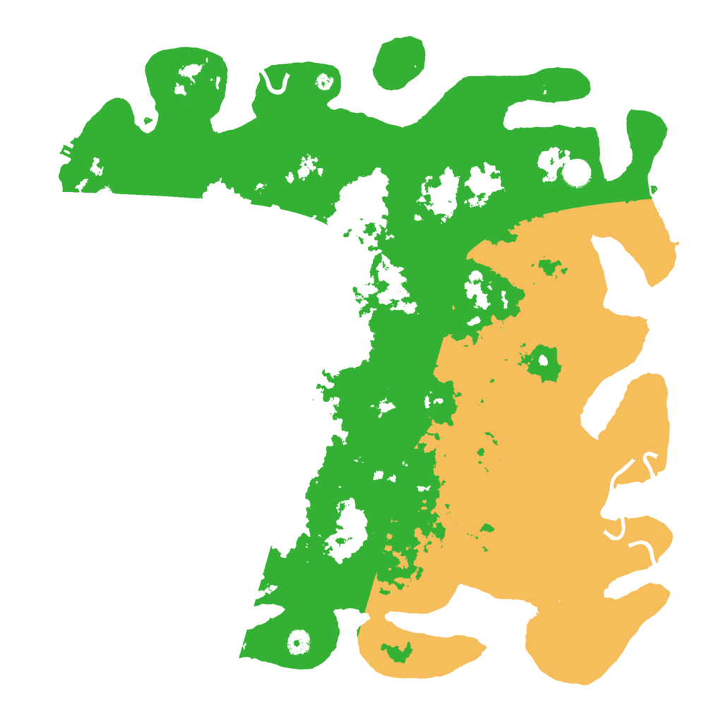 Biome Rust Map: Procedural Map, Size: 4500, Seed: 10000910