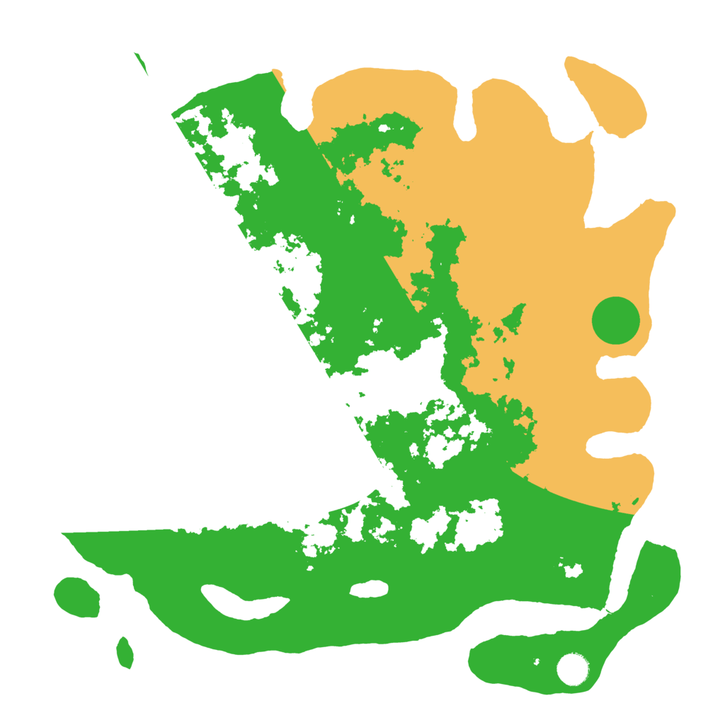 Biome Rust Map: Barren, Size: 4000, Seed: 58395201