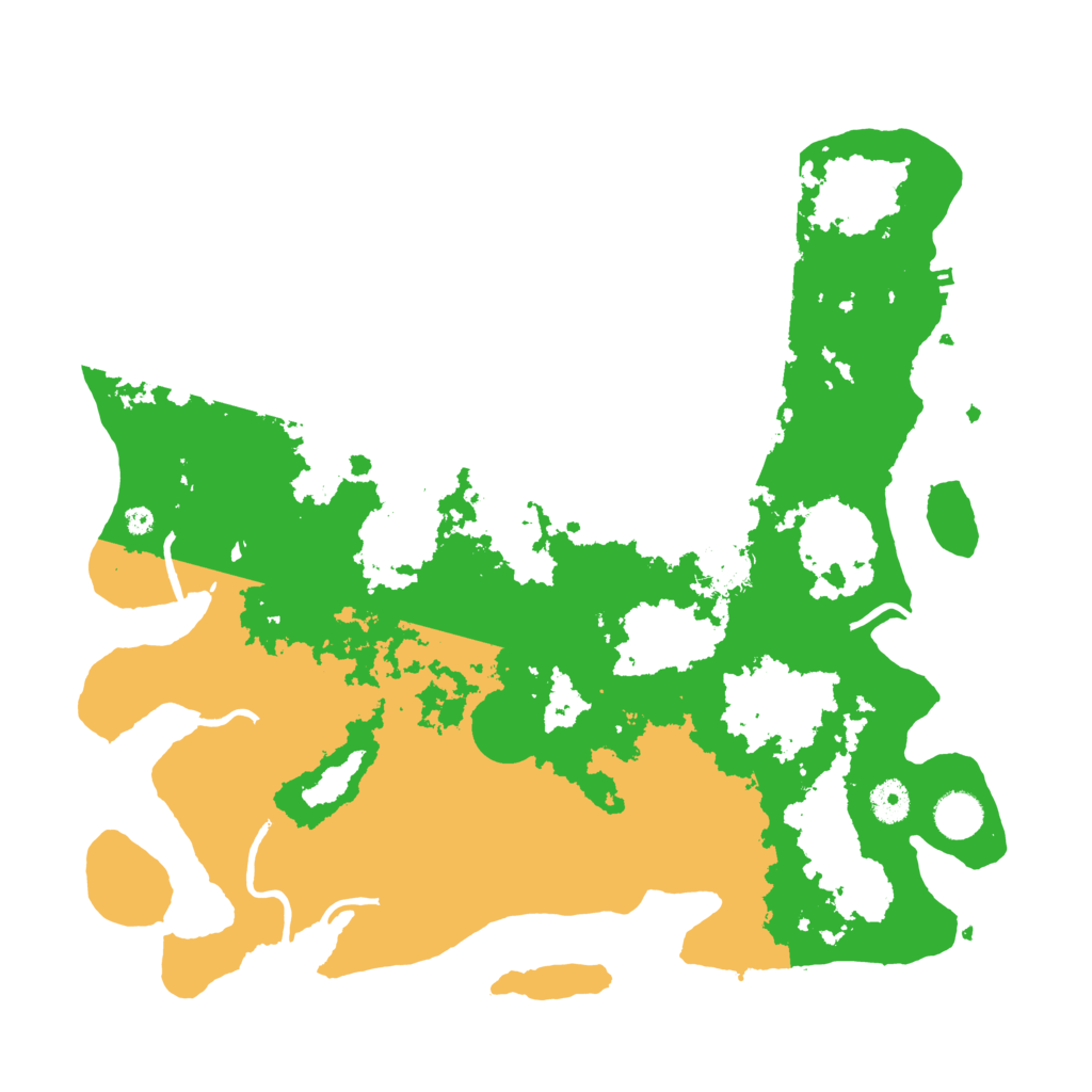 Biome Rust Map: Procedural Map, Size: 4000, Seed: 6347173