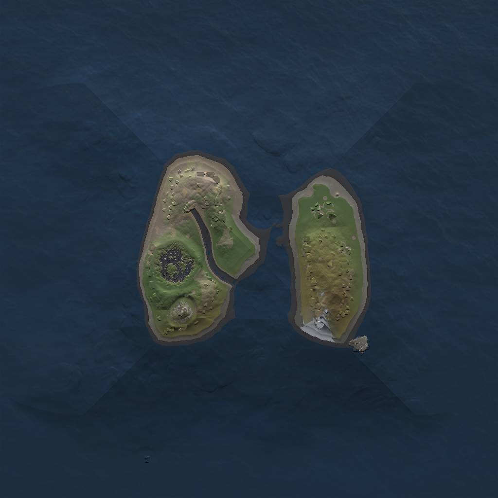 Rust Map: Procedural Map, Size: 1450, Seed: 250627956, 3 Monuments