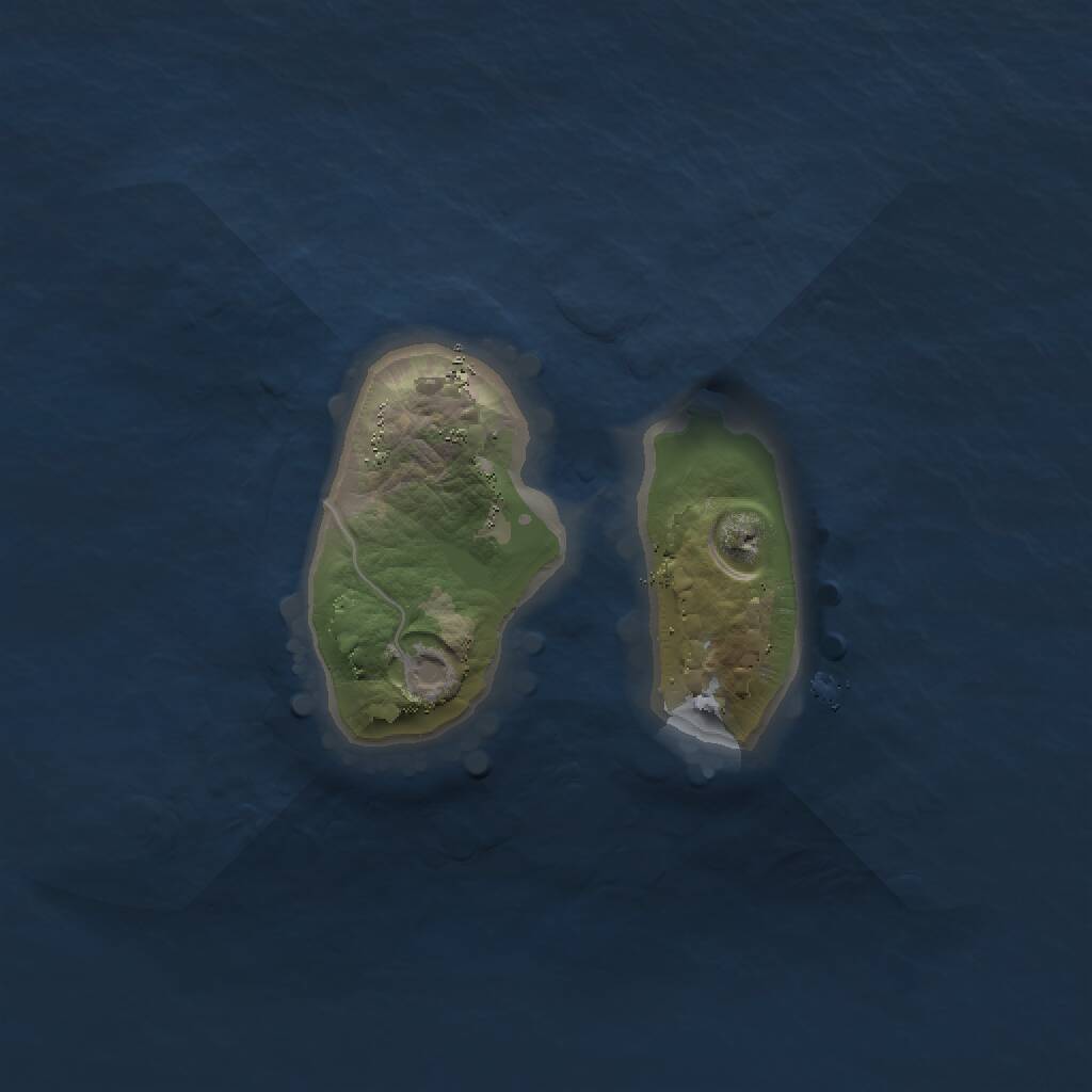 Rust Map: Procedural Map, Size: 1450, Seed: 250627956, 1 Monuments