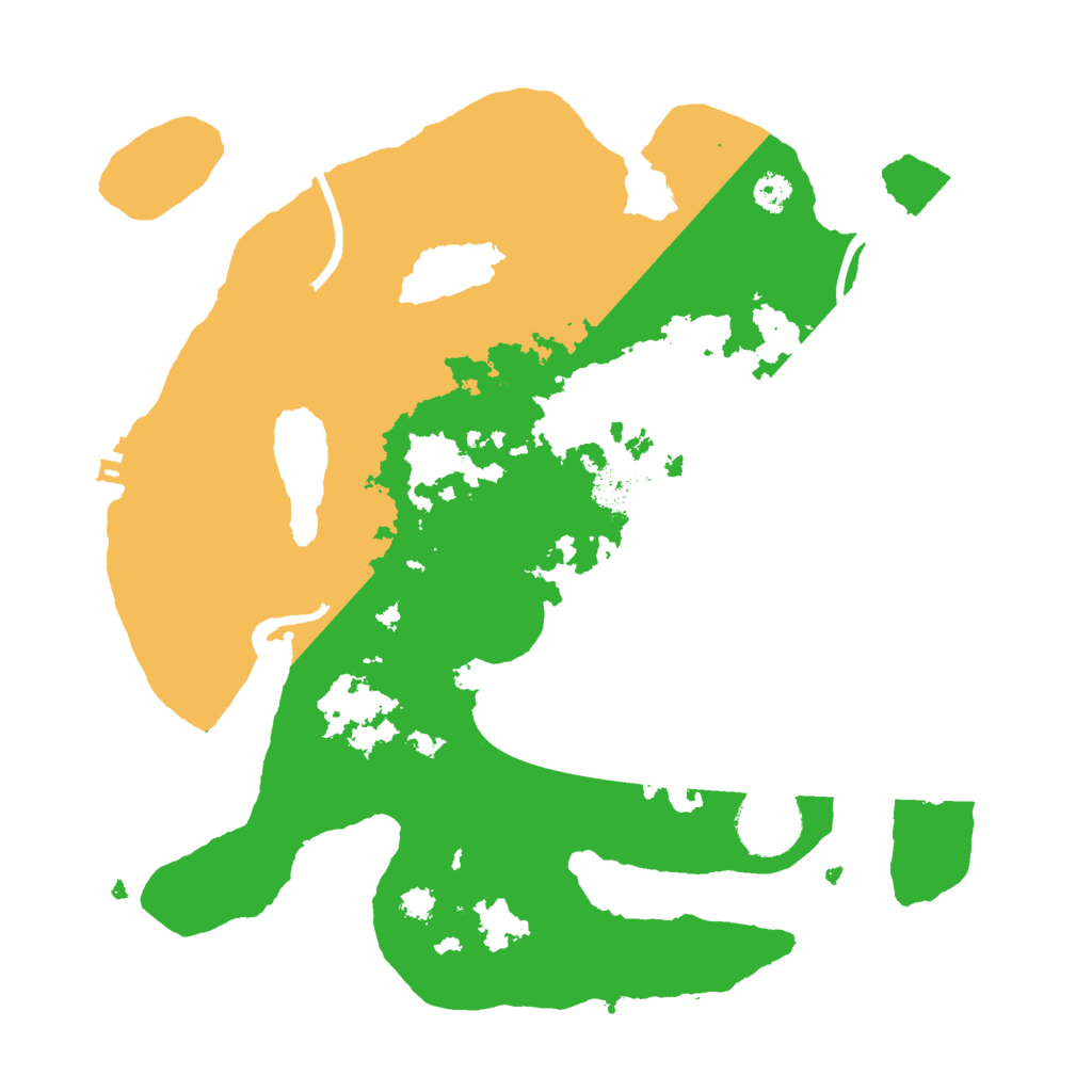 Biome Rust Map: Procedural Map, Size: 3000, Seed: 2426463