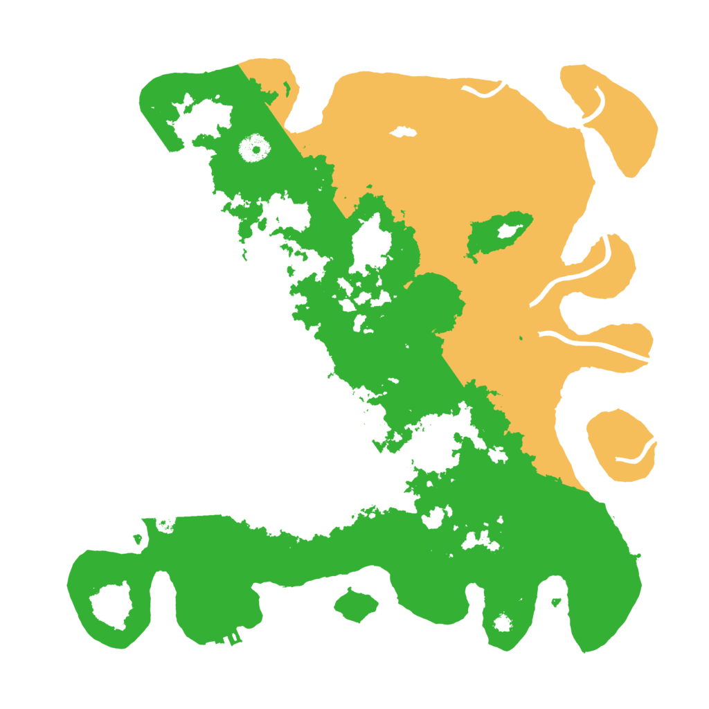 Biome Rust Map: Procedural Map, Size: 3700, Seed: 1309272669