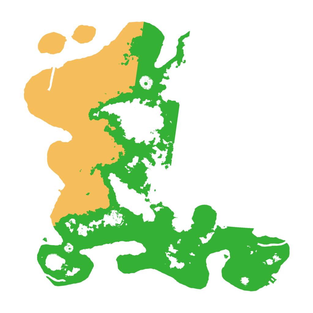 Biome Rust Map: Procedural Map, Size: 3600, Seed: 2147063