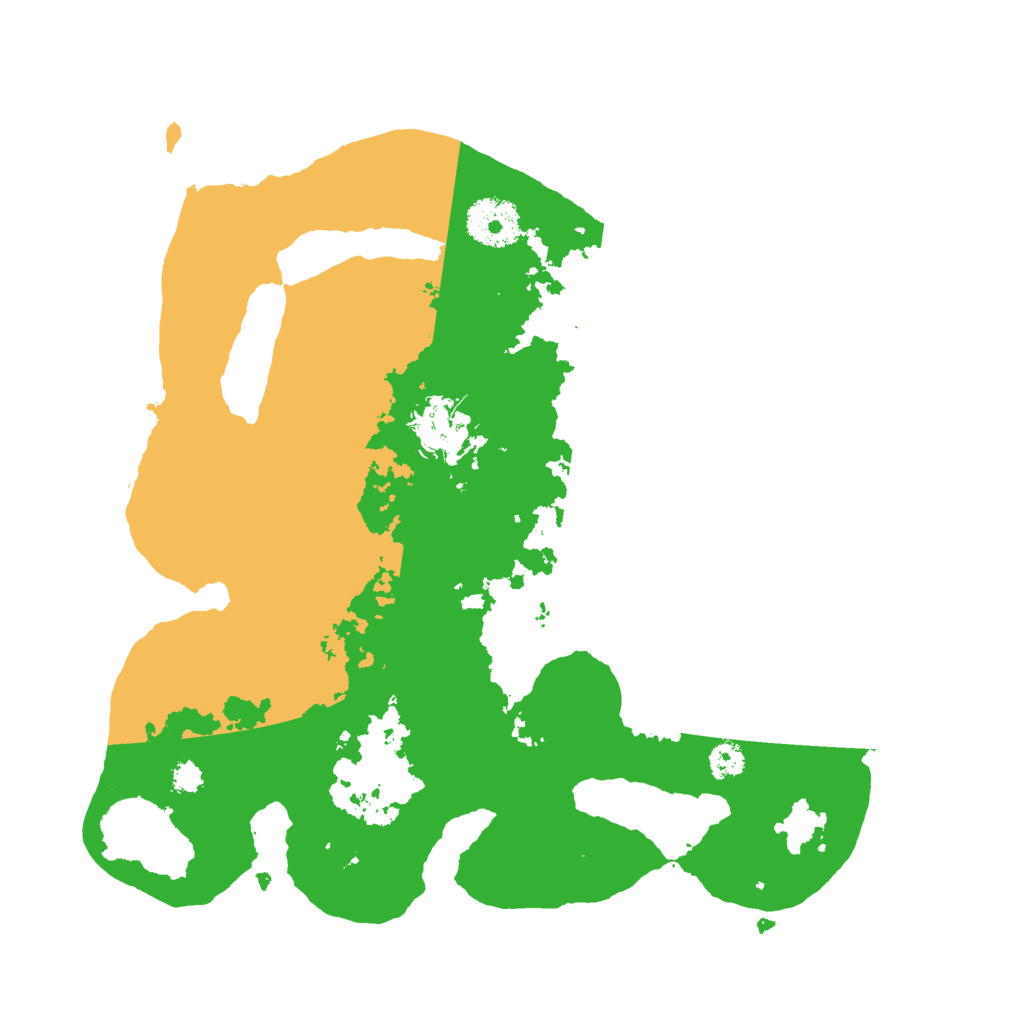 Biome Rust Map: Procedural Map, Size: 3000, Seed: 1990170605