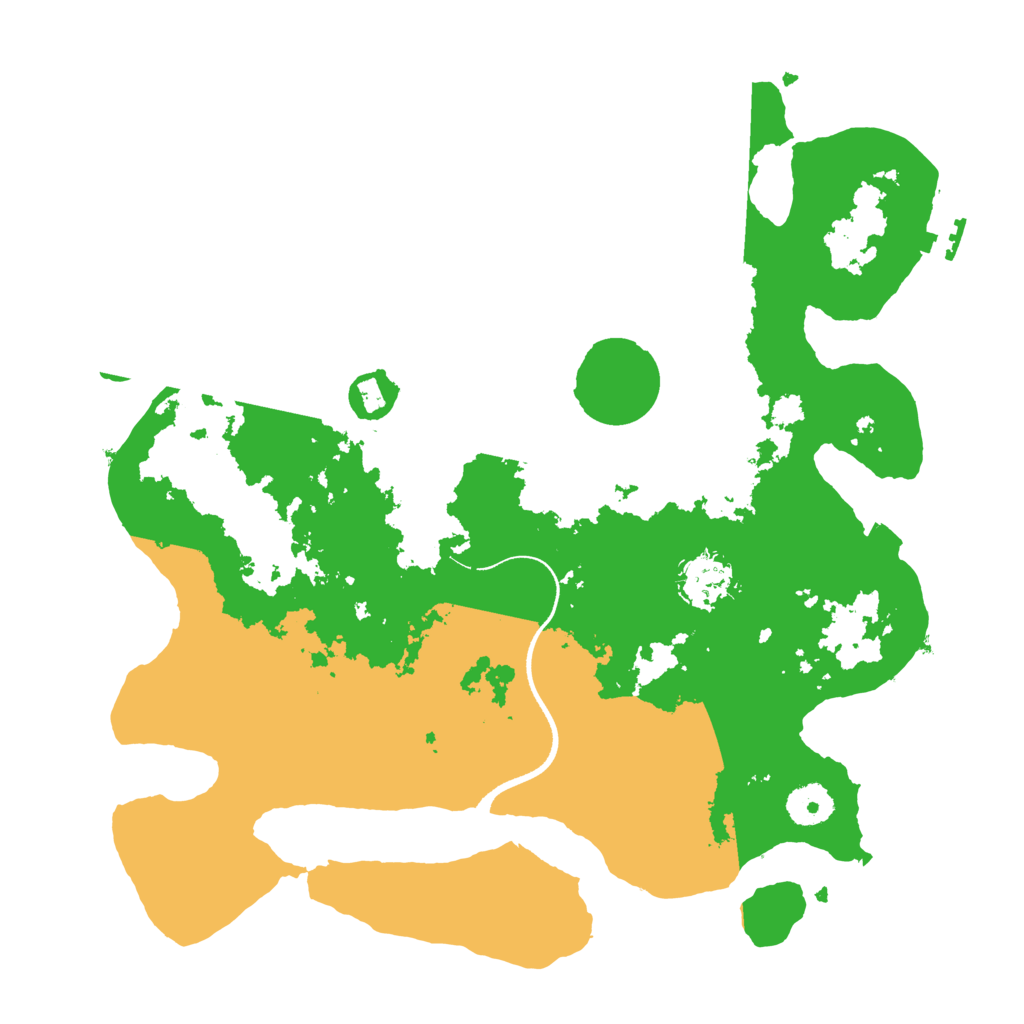 Biome Rust Map: Procedural Map, Size: 3507, Seed: 709784772
